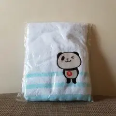 【非売品・希少】お買いものパンダ　刺繍タオル２枚セット 未開封　今治タオル