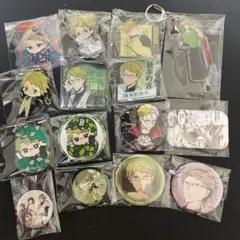 文豪ストレイドックス　国木田独歩　アクリルキーホルダー　缶バッジ　ラバスト