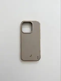 iPhoneケース　16pro salisty くすみカラー　グレージュ
