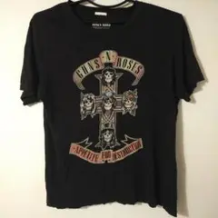 美品　ガンズアンドローゼズ　アペタイト Tシャツ 黒　XL　guns roses