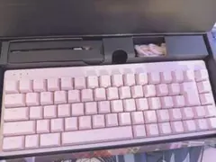 エレコム ゲーミングキーボード ピンク