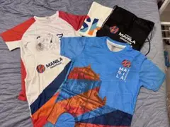 マニラマラソン　海外マラソン　大会Tシャツ　ザッ　タオル　Mサイズ