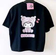 《新品・タグ付き》 KUROMI♡20th Anniversary短丈Tシャツ