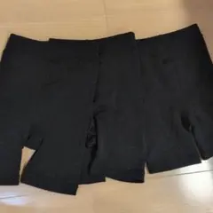 冬用オーバーパンツ 黒 女の子 130 140 150 暖かパンツ