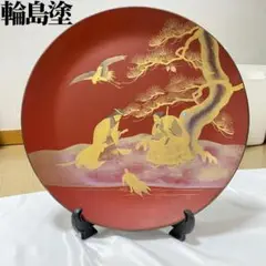 極上 輪島塗 名工 木谷信夫 蒔絵 梅 飾皿 共箱 大皿 漆額 沈金 極上 輪島塗 名工 木谷信夫 蒔絵 梅 飾皿 共箱 大皿 漆額 沈金