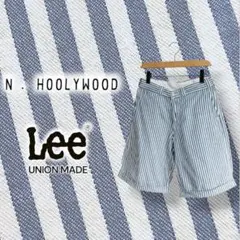 Lee × N.HOOLYWOOD ストライプ ハーフパンツ 42タロンジップ