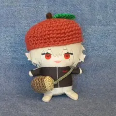 にじぱぺっと りんごの帽子とどんぐりバッグのセット ぬい帽子 ぬい服