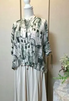 特別お値下げ❗セモアージュ 綿100% シャツブラウス