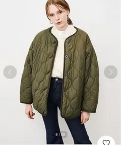 【CLANE】REVERSIBLE MILITARY BOA JACKET