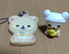 コリラックマ　アイシングクッキー風マスコットとミニフィギュア　まとめ売り