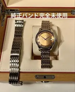 極上品 オメガ デビル アワービジョン コーアクシャル8900 ブラウン 腕時計