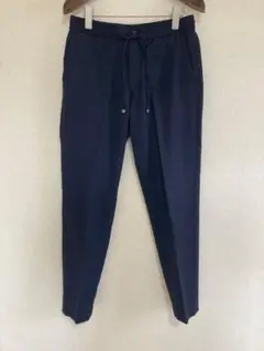 MORRIS&SONS ウールビジネスパンツ ネイビー無地 サイズ1