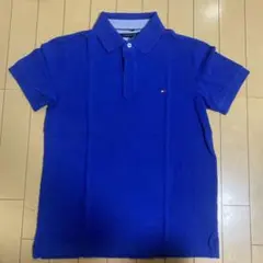 Tommy Hilfiger 青 ポロシャツ