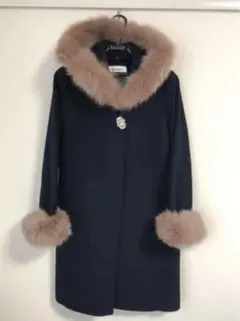 【MISCH MASCH】ミッシュマッシュ 2WAYフードコート ネイビーS