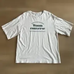 coca ビックロゴ Tシャツ オーバーサイズ 5分袖