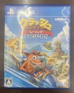 PS4 クラッシュバンディクー　レーシング　ぶっ飛びニトロ！　パッケージ【中古】