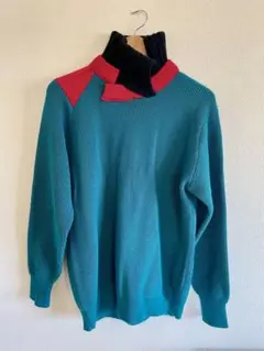 Kolor タートルネック　21awドッキングニット kolor - 新品□21AW kolor ハイネック ドッキングニット 1