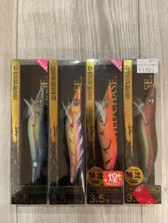 SQUIDMANIA WILD CHASE 3.5号 4色セット