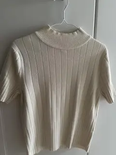 【美品】Koton タートルネックシャツ ホワイト Mサイズ