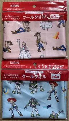 キリン　トイ・ストーリー クールタオル 2枚セット