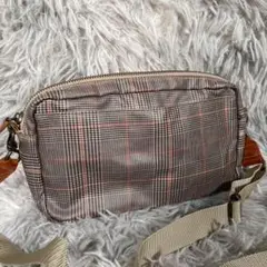 ツモリチサト tsumori chisato ショルダーバッグ 総柄 千鳥格子柄