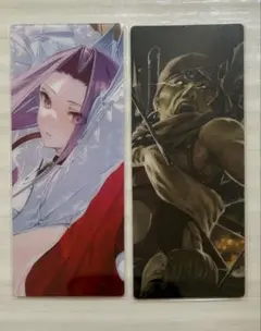 FGO 最終再臨展 編成画面風カード　剣メドゥーサ　武蔵坊弁慶