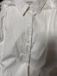 agnes be paris ホワイト シャツ コットン