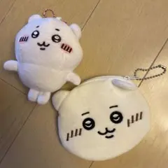ちいかわの可愛いぬいぐるみとポーチセット
