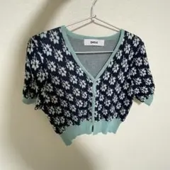 【韓国】【新品未使用】DHOLIC 花柄トップス