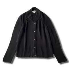 美品 Max Mara ニットジャケット カーディガン ブルゾン ブラック L