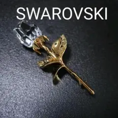 【匿名配送】 SWAROVSKI スワロフスキー ブローチ 薔薇