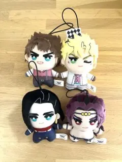 ジョジョの奇妙な冒険　ちみっともぬい　戦闘潮流全4種セット
