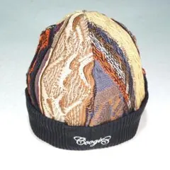 クージー　COOGI　ニット帽　レア物　マルチカラー　コットン　フリーサイズ