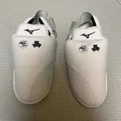 空手 防具 足サポ 高体連 白