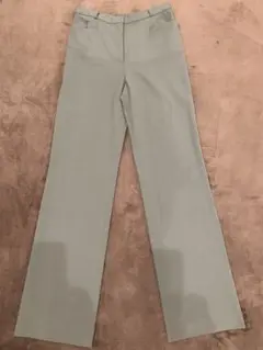 【未使用】 ワコール プレミュア パンツ スラックス カーキ ストレッチ L