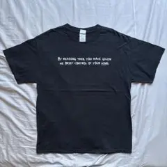 【00s】DELTA "マインドコントロール" メッセージTシャツ
