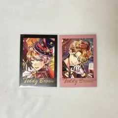 テディ　箔押し2枚