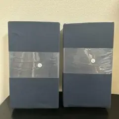 【新品未使用】のびのびマルチすっぽりシーツ ネイビー　クイーンサイズ　2枚組