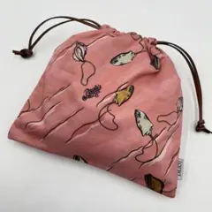 美品✨ロエベ パウラズイビザコレクション ドローストリングポーチ 巾着 シェル柄