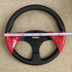 MOMO F1 本物　当時物 MOMO - 激レア MOMO F1 concept 35πステアリング レッド 希少の