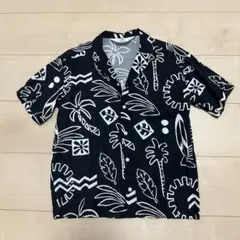 H&M トロピカル柄 半袖シャツ 134cm