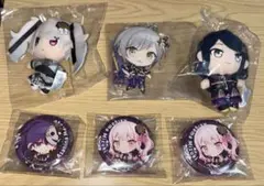 プロセカ　ぬいぐるみ・缶バッジセット