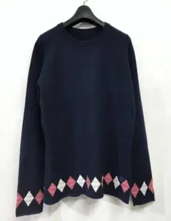 Lucien Pellat-Finet カシミア100% マリファナ刺繍 ニット