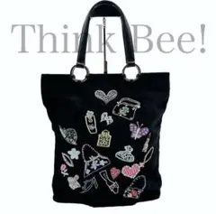 シンクビー　Think Bee! 　トートバッグ　ブラックポンド 未使用品