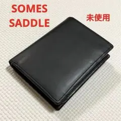 未使用✨ソメスサドル✨SOMES✨二つ折り財布✨馬革✨コードバン✨茶✨ブラウン 未使用✨ソメスサドル✨SOMES✨二つ折り財布✨馬革✨コードバン