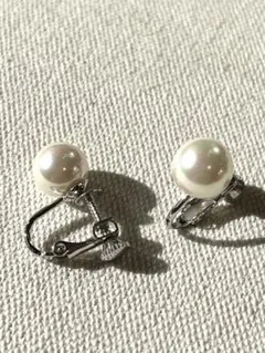 ハイクオリティ 9ミリパール イヤリング 新品 店舗ストック