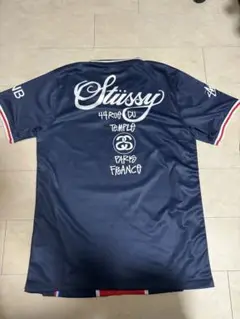 パリ・サンジェルマン × Stussy ユニフォーム Lサイズ レア】PSG STUSSY コラボ ユニフォーム パリサンジェルマン