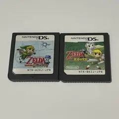 ゼルダの伝説 夢幻の砂時計・大地の汽笛 DSソフト 2個セット