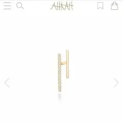 【本日発送!年明けSALE☆-¥12100!!!!】新品未使用AHKAH ピアス