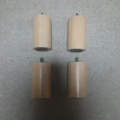 木製ベッド脚 4本セット